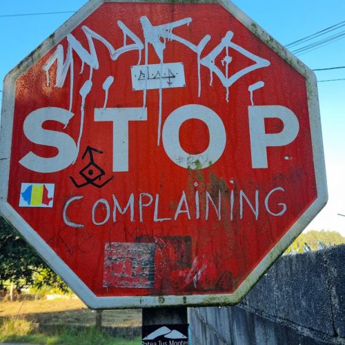 STOP complaining